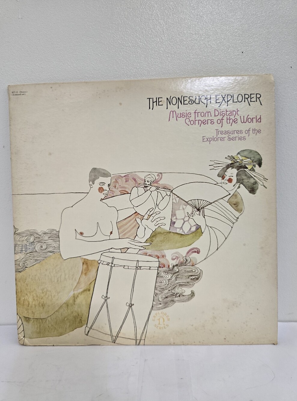 THE NONESUCH EXPLORER music from distant corners of the world 1971 Double Vinyl